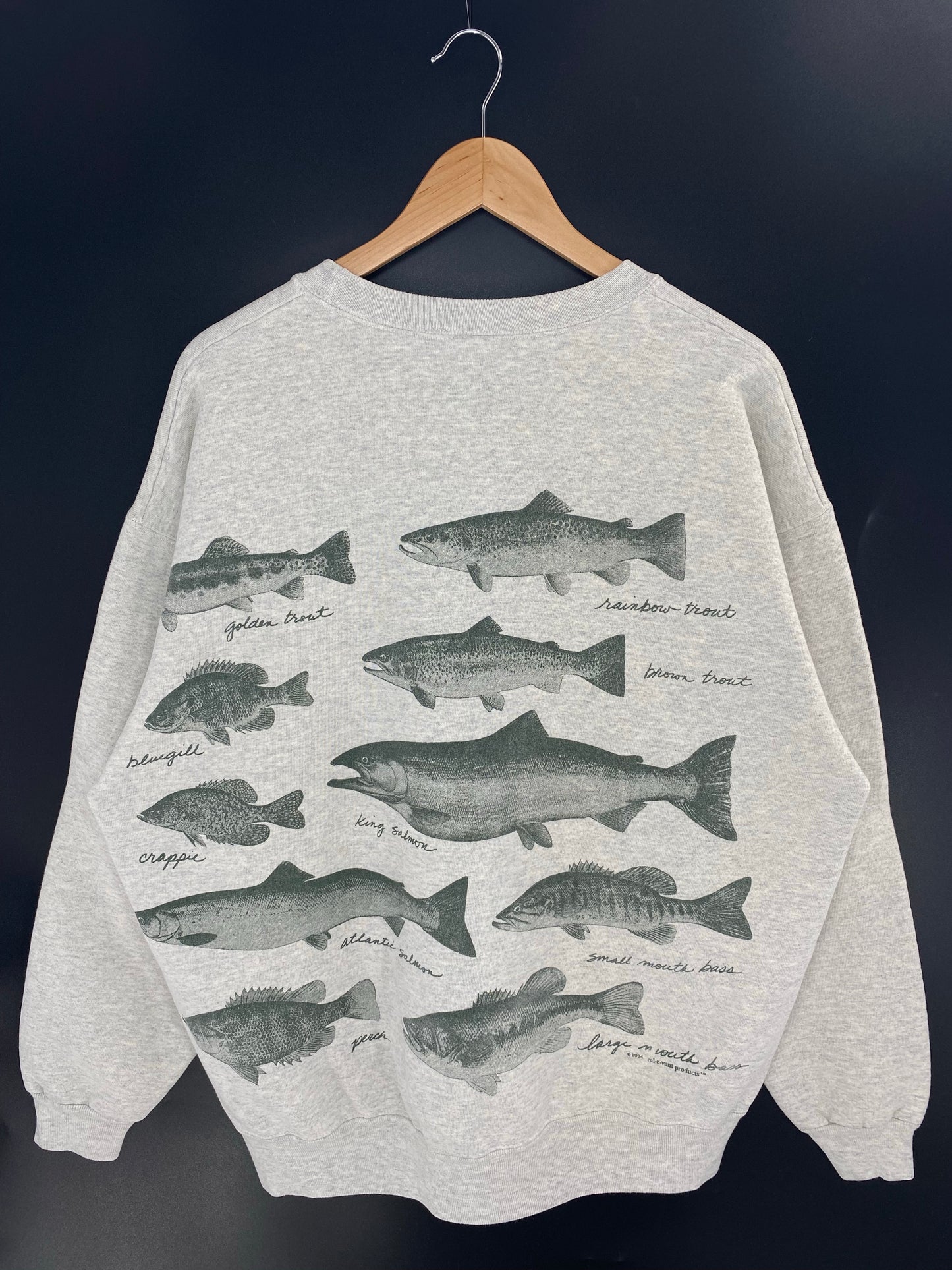 1994 RELEVANT PRODUCTS (No tag) Approx. Size XL Vintage Sweat-shirt / K7652
