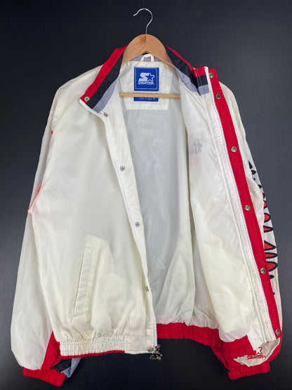 90's STARTER NEBRASKA HUSKERS Size M Vintage College Nylon Jacket / A3502