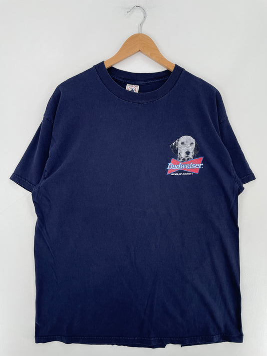 1999 BUDWEISER Size XL Vintage T-Shirt / E3269T