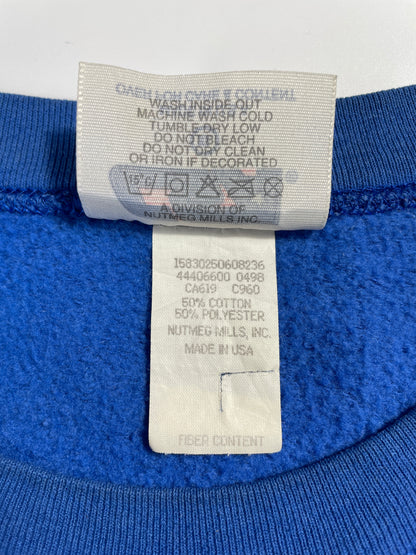 2000 ST. LOUIS RAMS Made in USA Size XL Vintage NFL Sweat-Shirt / E1178