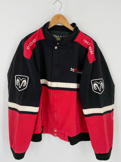 Vintage NASCAR DODGE MOTORSPORTS Size L Racing Jacket/ K6682