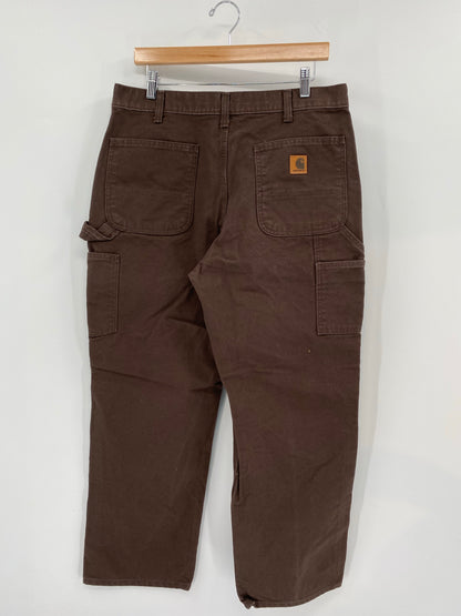 Vintage CARHARTT Size W32xL29 Duck Pants / K6694