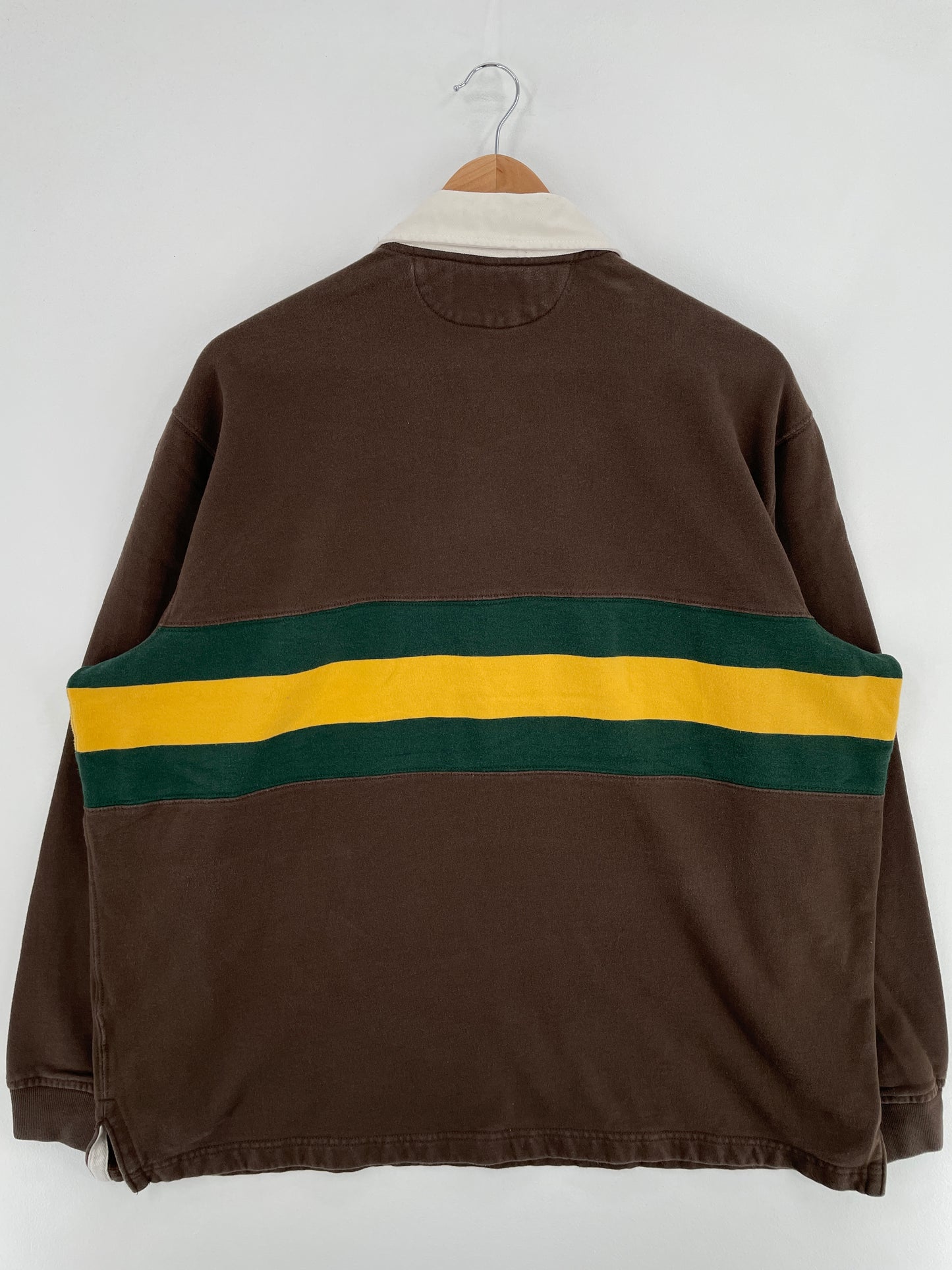 90's POLO RALPH LAUREN Size XL Vintage Rugby-Shirt / E906