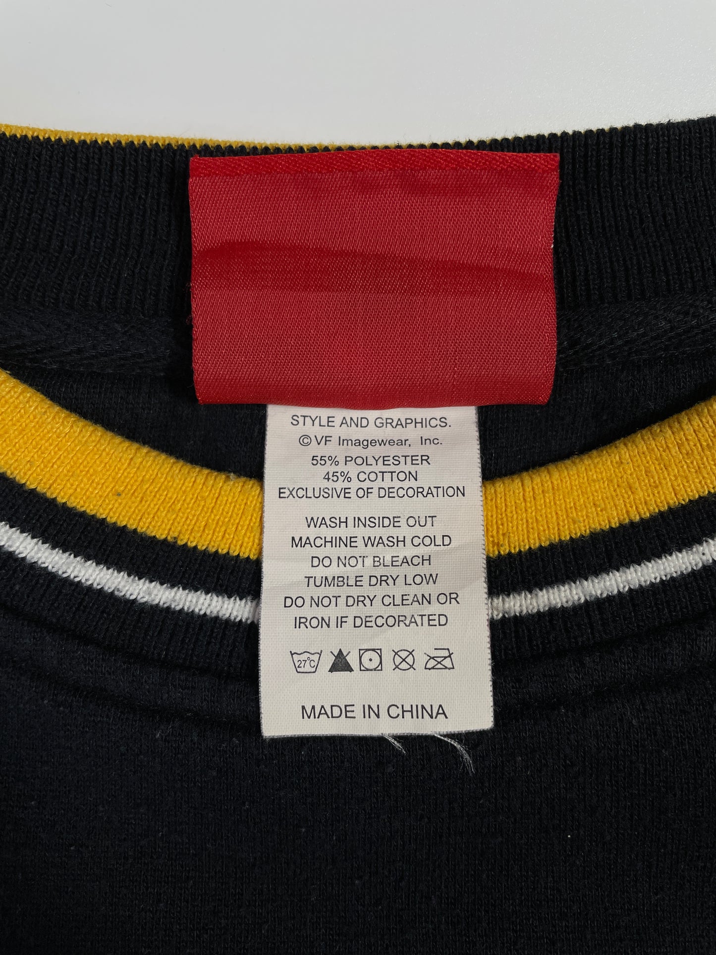 00' PITTSBURGH STEELERS Size L Vintage NFL Sweat-Shirt / A7725