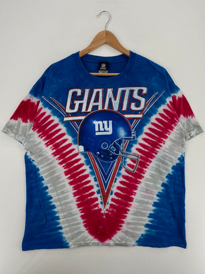 00' NEW YORK GIANTS Size XL Vintage NFL T-Shirt / A5763