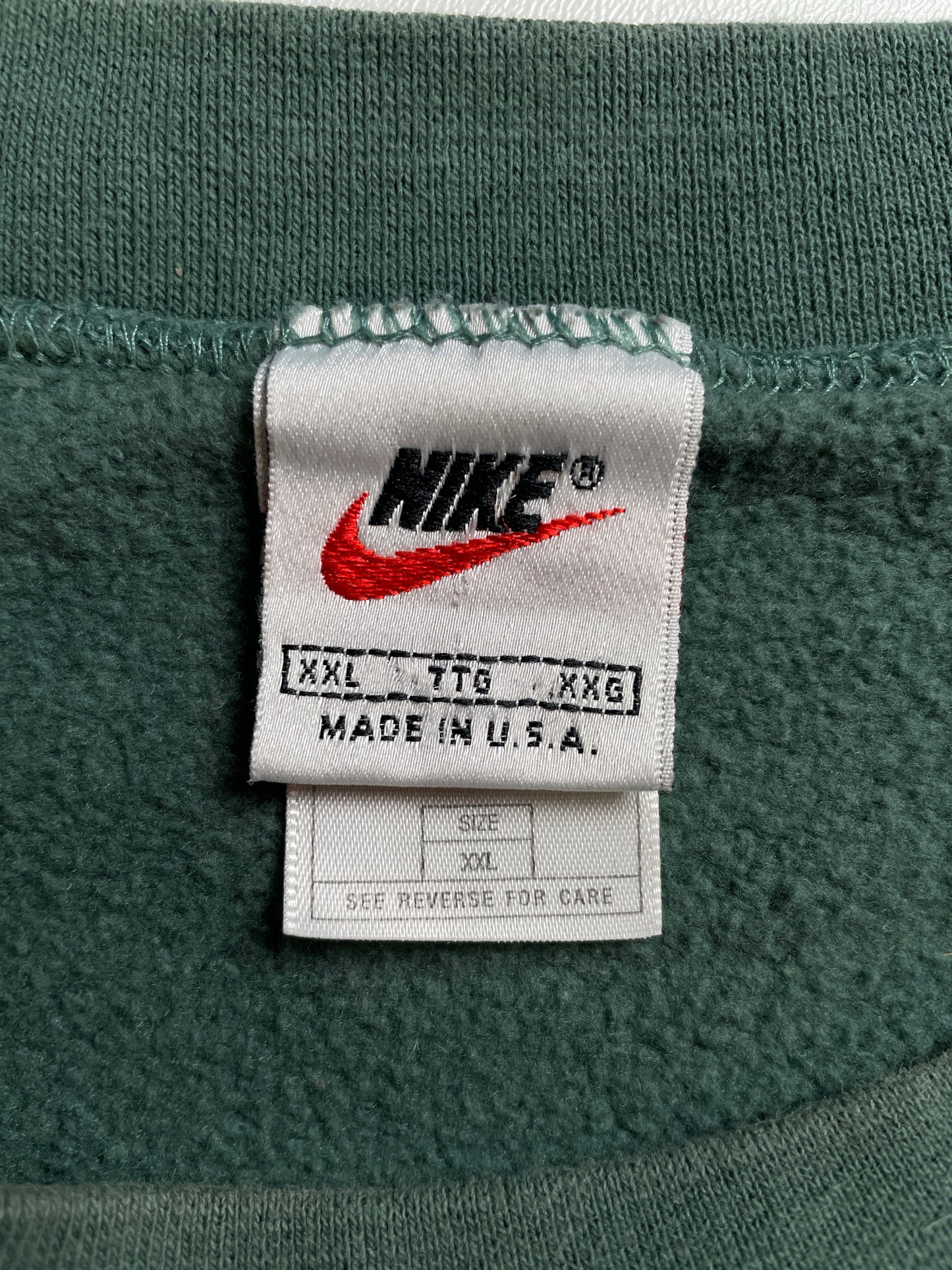 90's NIKE Made in USA Size XL Vintage Sweat-Shirt / A7882