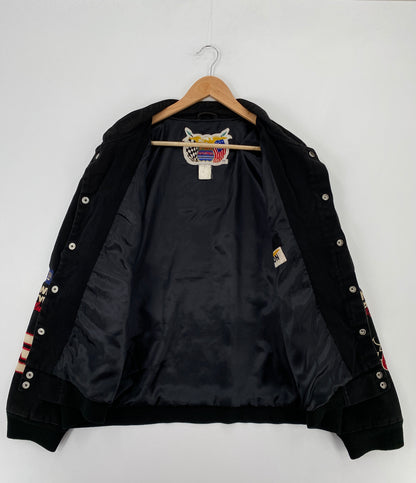 Vintage GOODWRENCH SERVICE Approx. Size XL Racing Jacket / E1913J