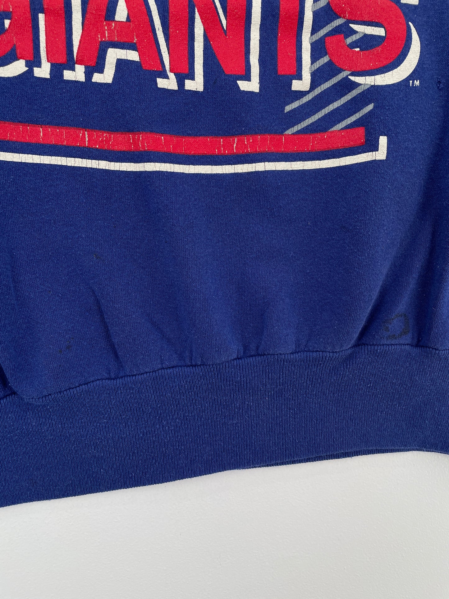 90's NEW YORK GIANTS Made in USA Size XL Vintage NFL Sweat-Shirt / E1264S