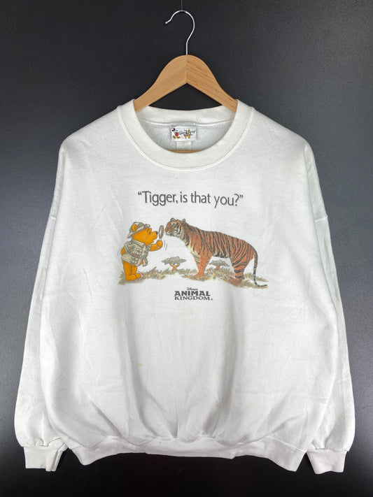 00' DISNEY WINNIE THE POOH Size XXL Vintage Sweat-shirt / A4622