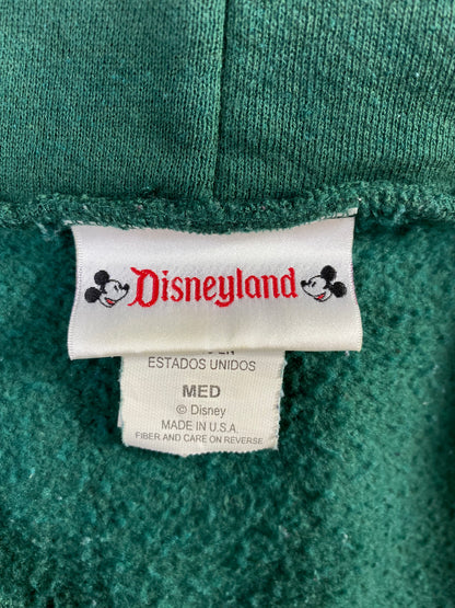 90’s DISNEY MICKEY Made in USA Size M Vintage Zip Up Hoodie Sweat shirt / A823