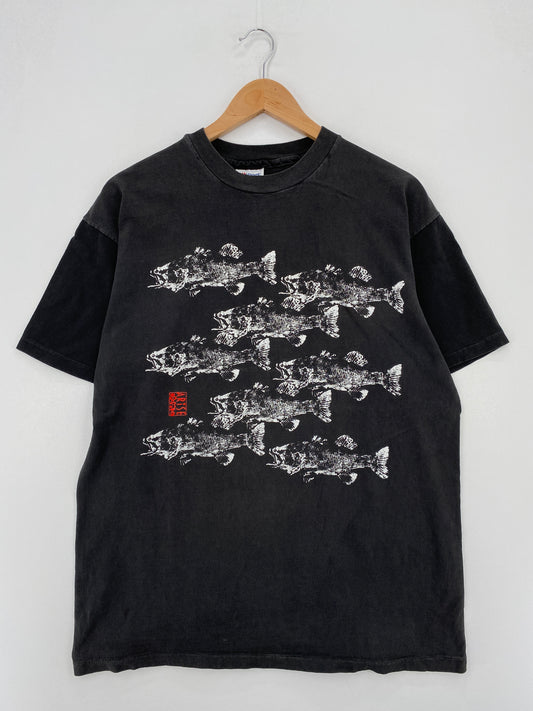 90's ARISE Made in USA Size XL Vintage T-Shirt / A7830