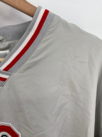 Vintage OHIO STATE BUCKEYES Size XL College Nylon Jacket/ K9700