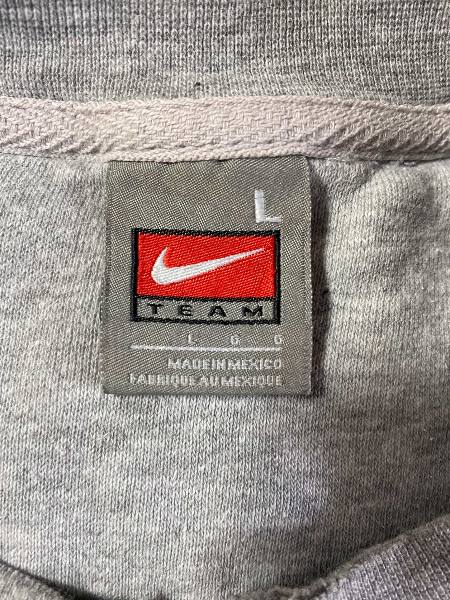00' NIKE ILLINOIS Size L Vintage College Sweat-Shirt / A6380