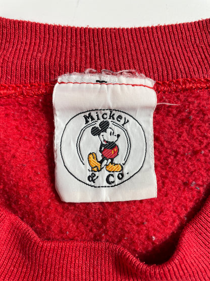 90's DISNEY MICKEY MINNIE Size Approx.L Vintage Sweat-shirt / E5059S