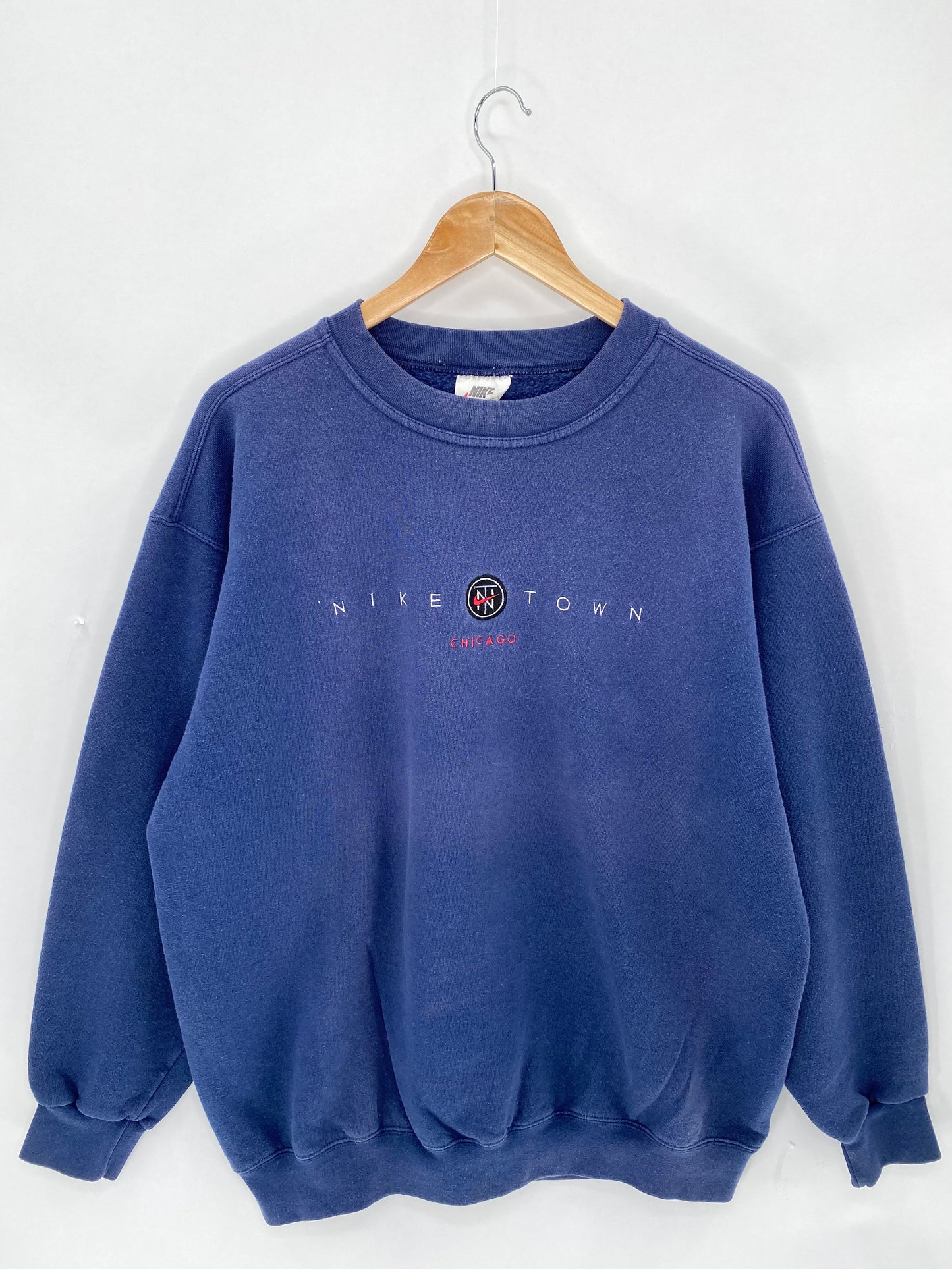 90’s NIKE TOWN Made in USA Size L Vintage Sweat-shirt  / 5993