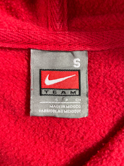00' NIKE MINI SWOOSH Size S Vintage Hoodie Sweat-shirt / E3562S
