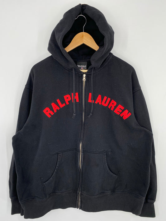 Vintage POLO JEANES Size L Zip Up Sweat-shirt  / K7183