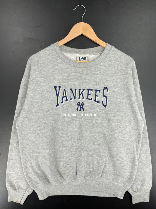 90’s NEW YORK YANKEES Size M Vintage MLB Sweat-Shirt / E3480S