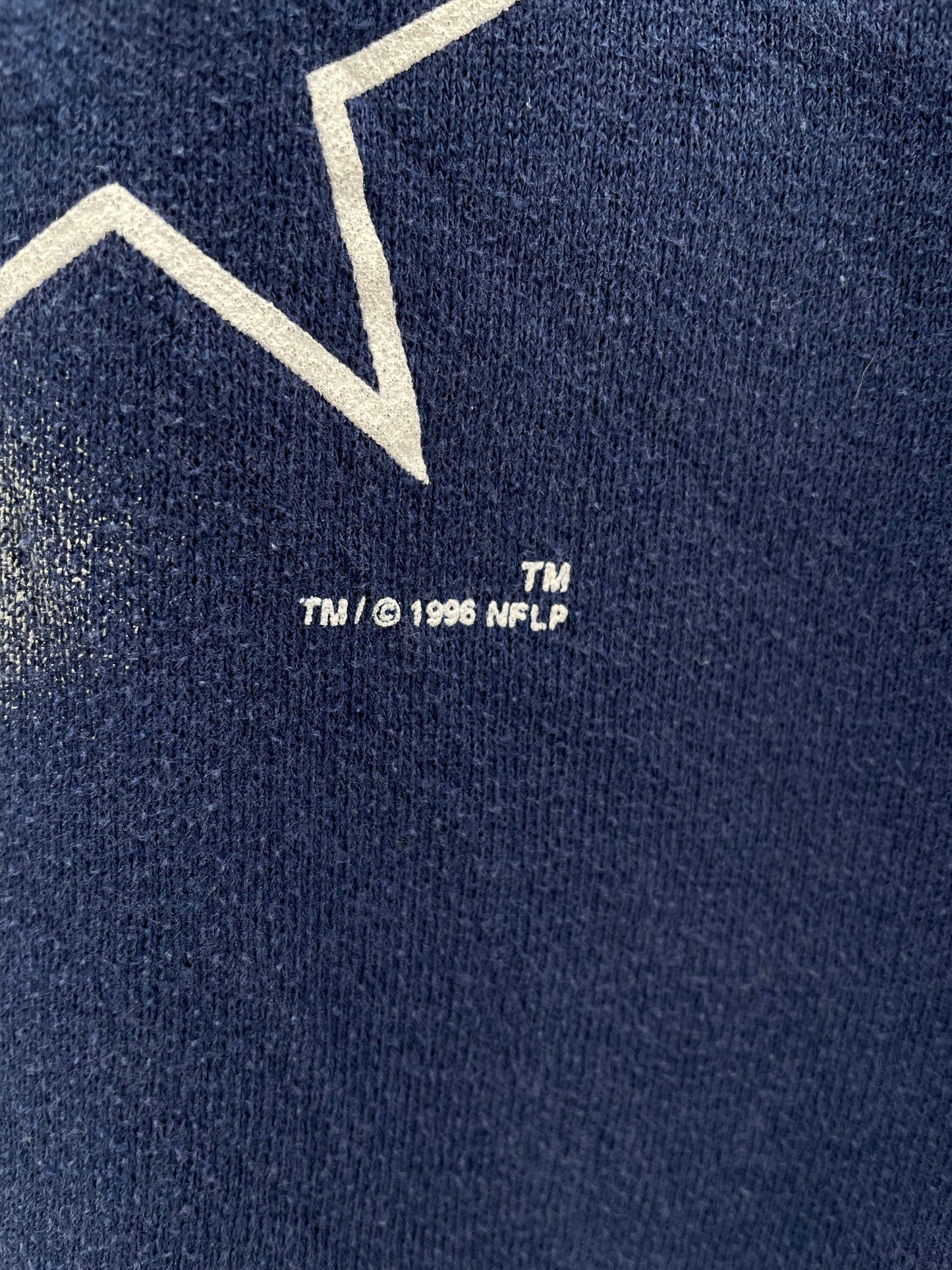 1996 TAZ x DALLAS COWBOYS Made in USA Size XL Vintage NFL Sweat-Shirt/ K8255