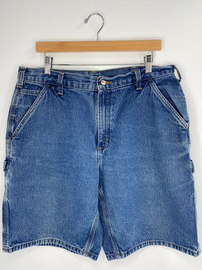 Vintage CARHARTT Size W35xL9.5 Duck Shorts / A1091