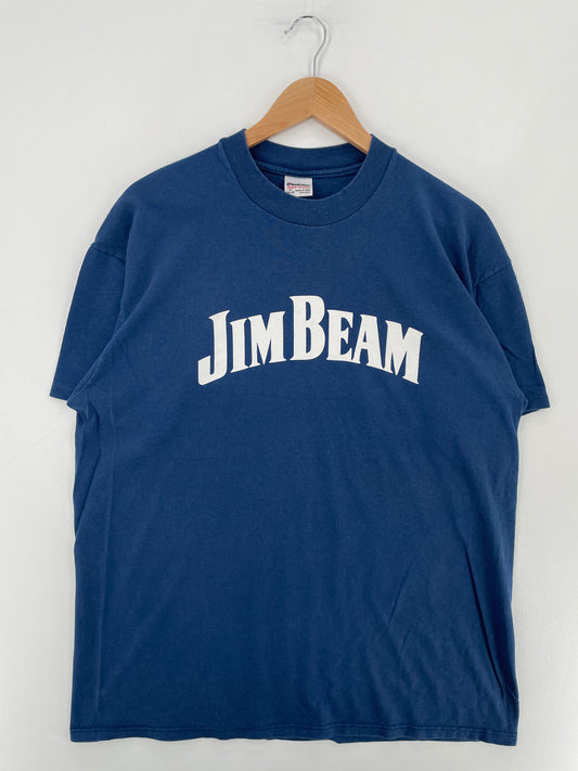 90's JIM BEAM Made in USA Size XL Vintage T-Shirt / E3264T