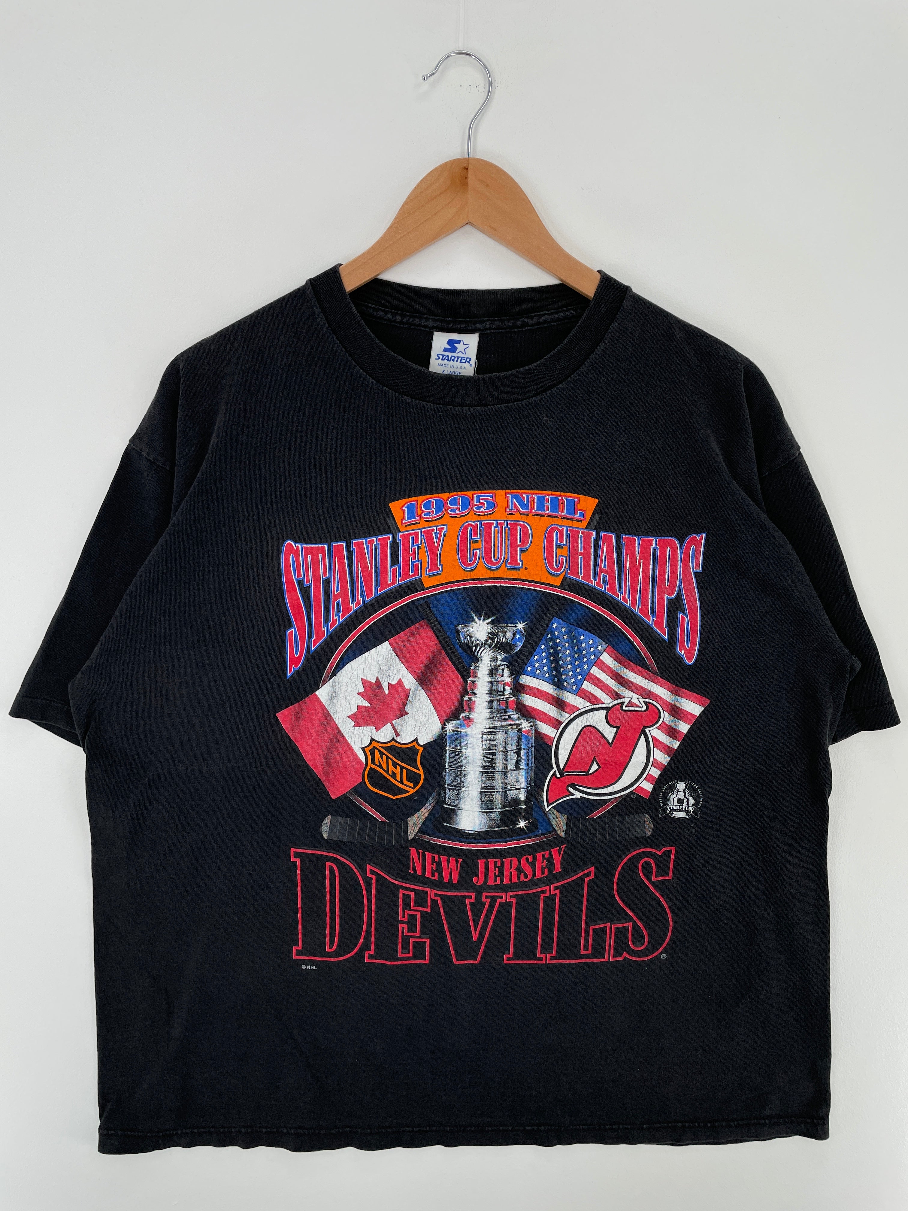 Vintage Starter New Jersey Devils 1995 Stanley Cup Champions