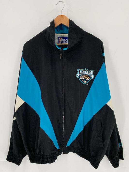 90’s JACKSONVILLE JAGUARS Size XL NFL Nylon Jacket / K6078