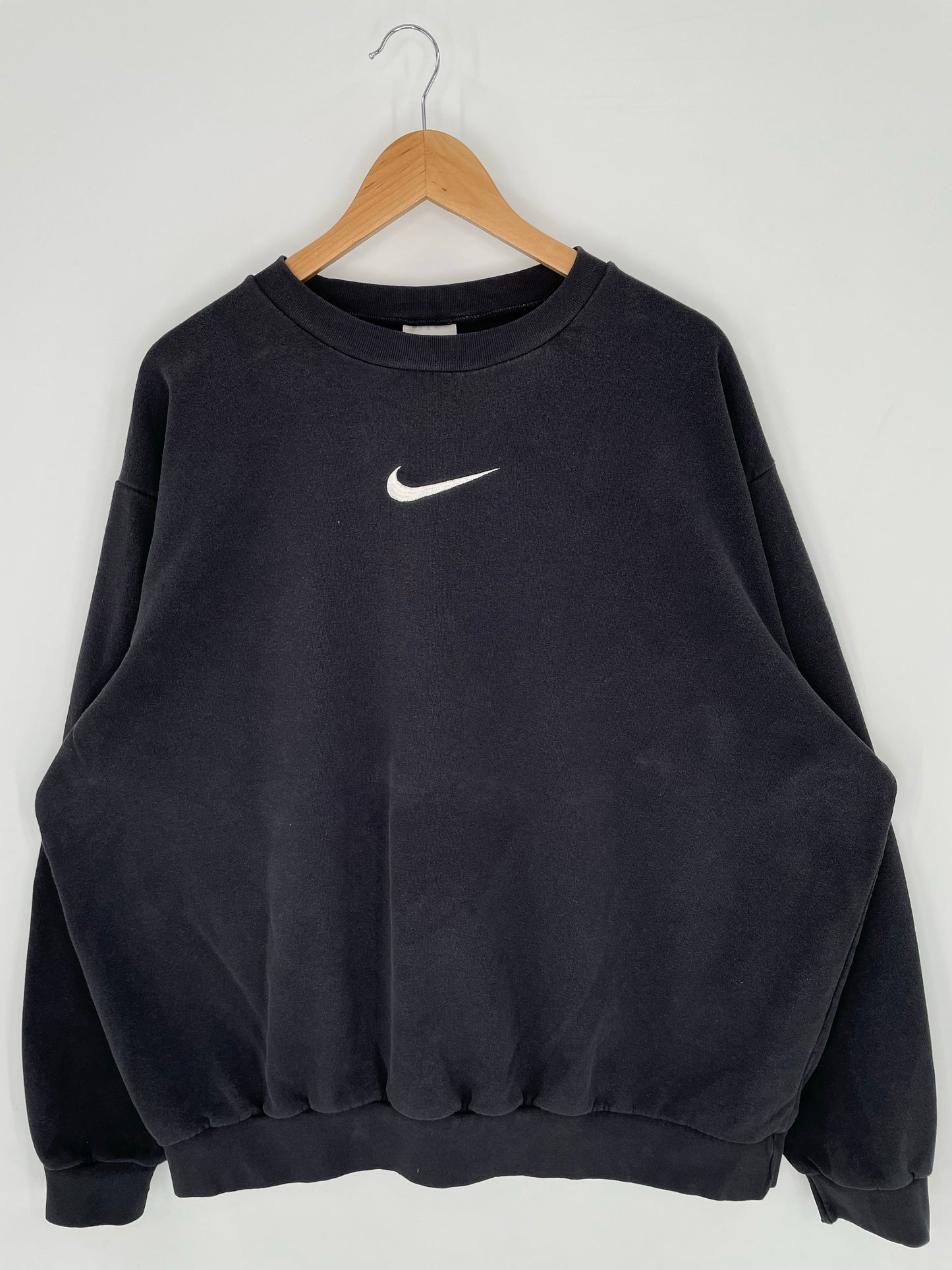 90’s NIKE CENTER SWOOSH Size XL Vintage Sweat-shirt / K9580