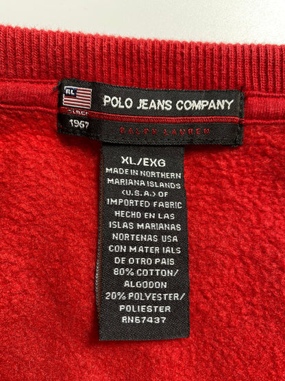 Vintage POLO JEANS RALPH LAUREN Size XL Sweat-Shirt / A9144