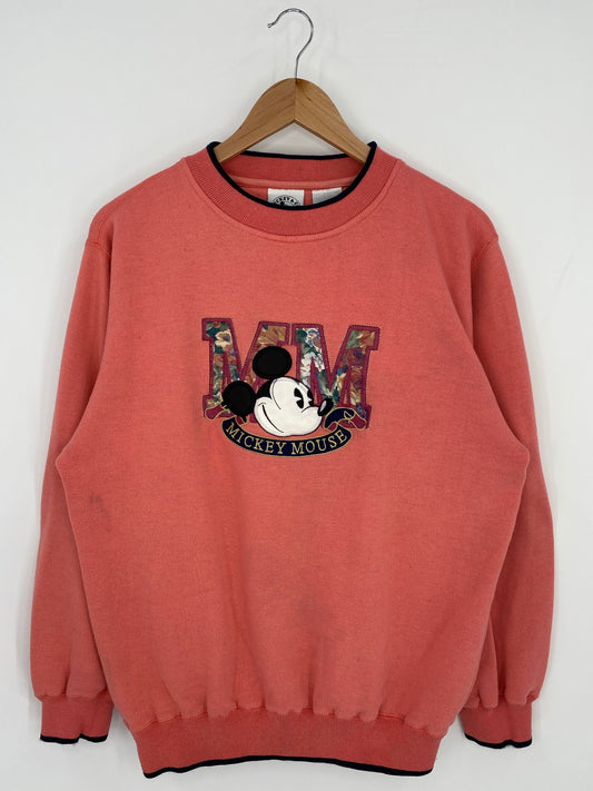 90’s DISNEY MICKEY Size L Vintage Sweat-shirt / K6159