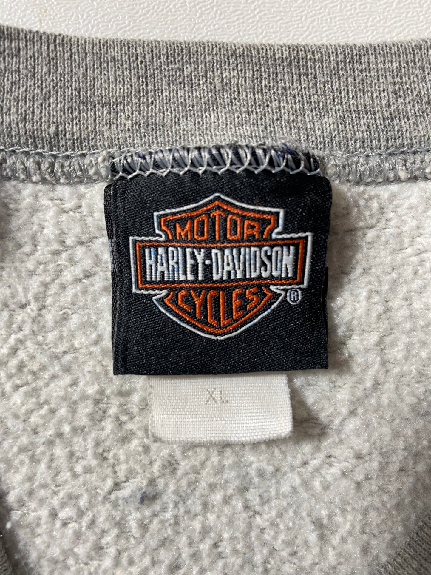 2001 HARLEY DAVIDSON Size XL Vintage Sweat-shirt / K9904