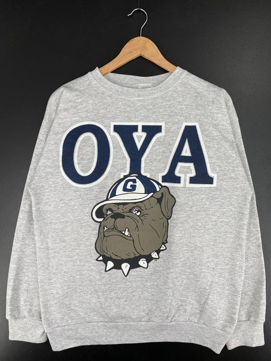 90's GEORGETOWN Made in USA Size XL Vintage College Sweat-shirt / A4329