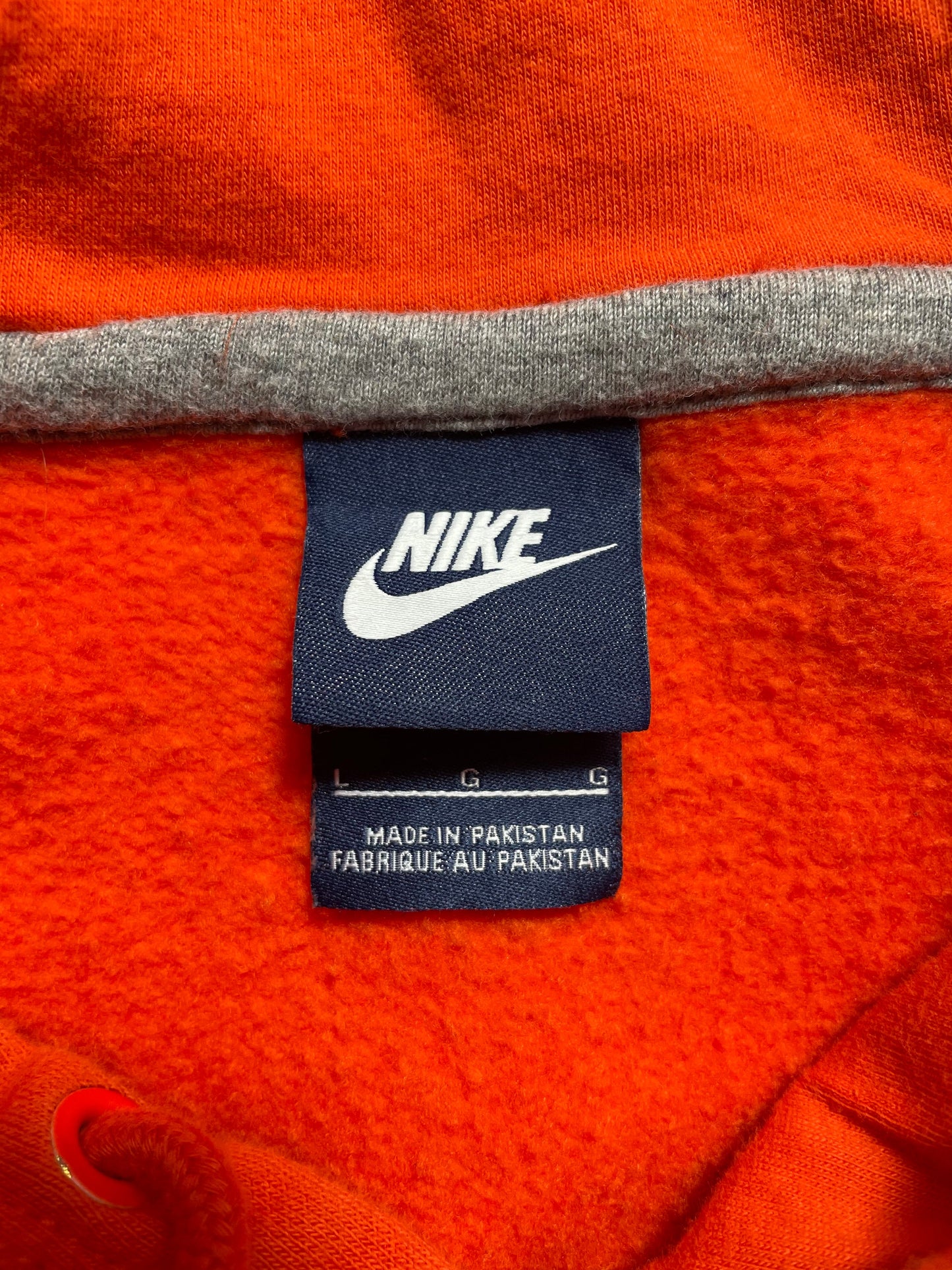 Vintage NIKE MINI SWOOSH Size L Vintage Hoodie Sweat-shirt / A8368