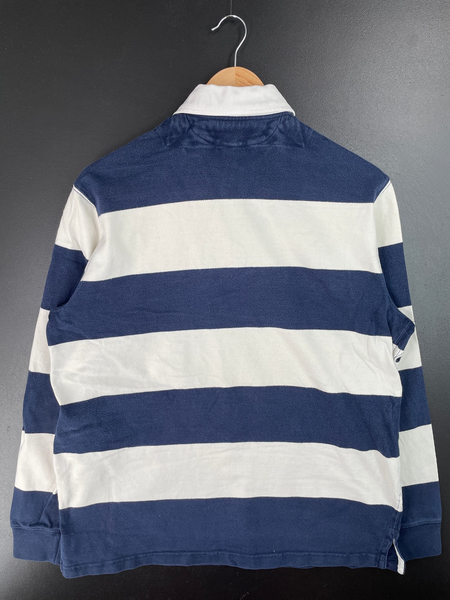 90's POLO RALPH LAUREN Size M Vintage Rugby-Shirt / A7266