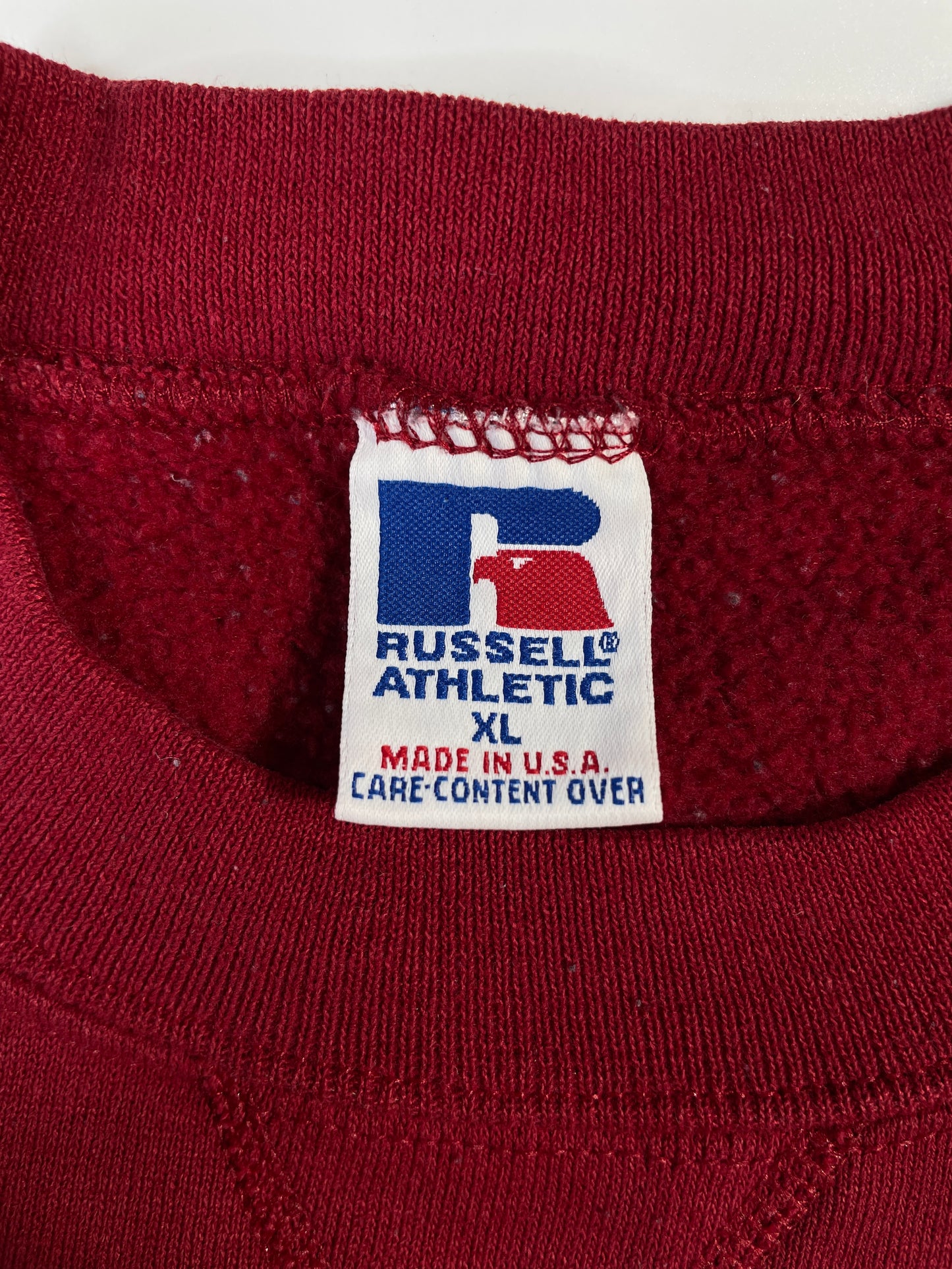 90's RUSSELL x STANFORD Made in USA Size XL College Sweat-Shirt / A7976