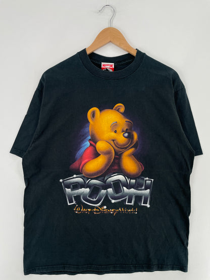 90's DISNEY WINNIE THE POOH Size XL Vintage T-Shirt / E3065T