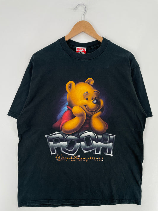 90's DISNEY WINNIE THE POOH Size XL Vintage T-Shirt / E3065T
