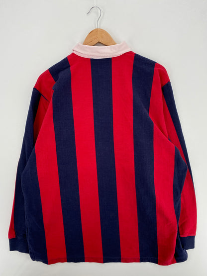 90’s POLO RALPH LAUREN Size XL Vintage Rugby-Shirt / A6201