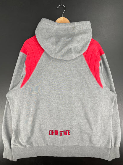 Vintage NIKE x OHIO STATE Size XL Vintage College Hoodie Sweat-shirt / E1926S