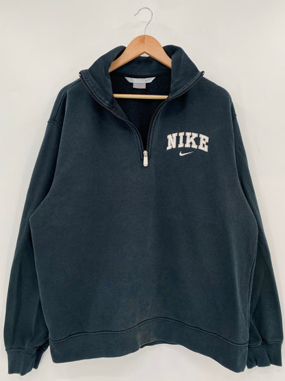 00’ NIKE Size XL Vintage Half Zip Sweat-shirt / K6617