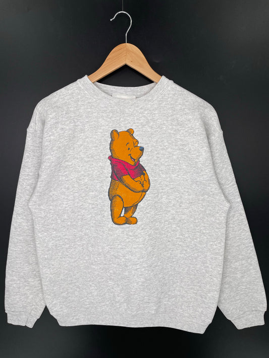 Vintage DISNEY POOH Size No Tag (Approx.M) Sweat-shirt / K9179