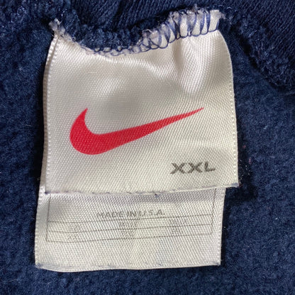 90’s NIKE CENTER SWOOSH Made in USA Size XXL Vintage Hoodie Sweat-Shirt / E1053