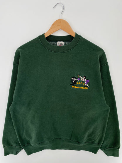 90's NYPD Made in USA Size L Vintage Sweat-shirt / E1197