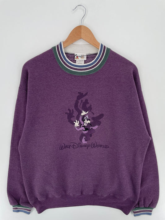90's DISNEY GOOFY Made in USA Size L Vintage Sweat-Shirt / A2585