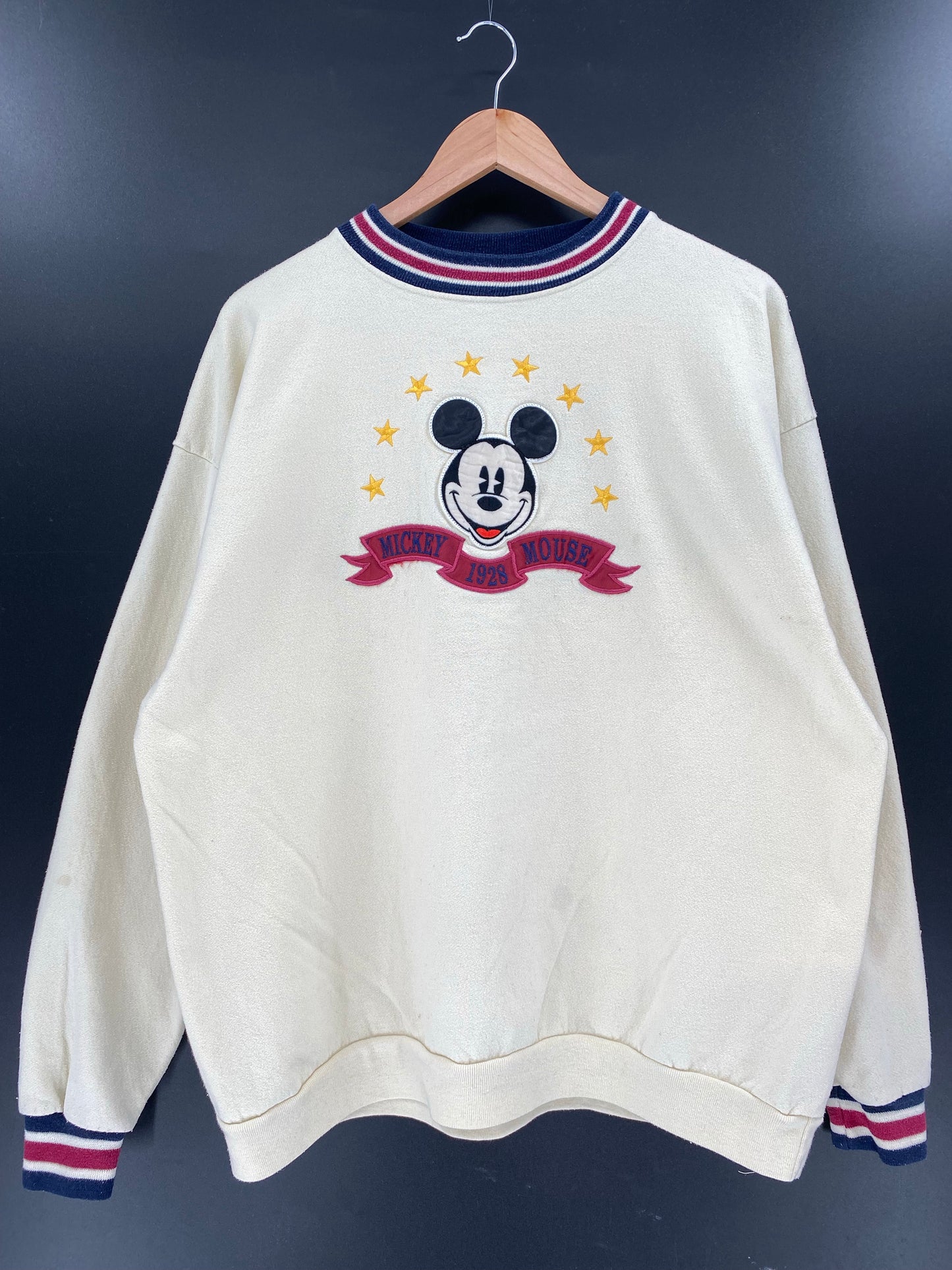 90’s DISNEY MICKEY Size XL Vintage Sweat-shirt / K5095