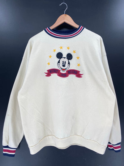 90’s DISNEY MICKEY Size XL Vintage Sweat-shirt / K5095