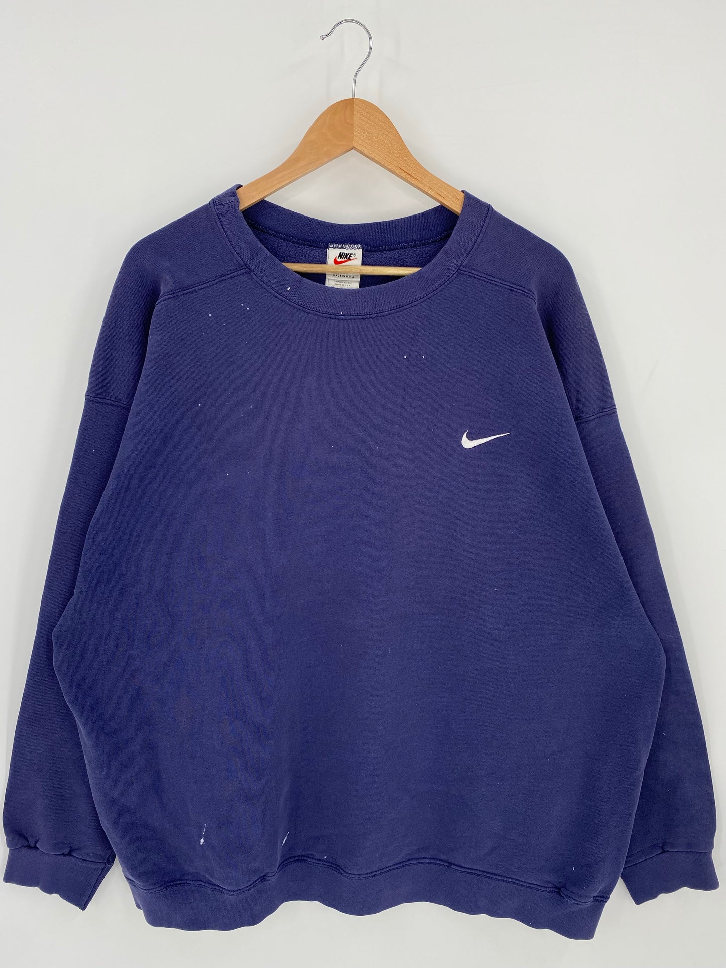 90's NIKE MINI SWOOSH Made in USA Size XXL Vintage Sweat-Shirt / K6706