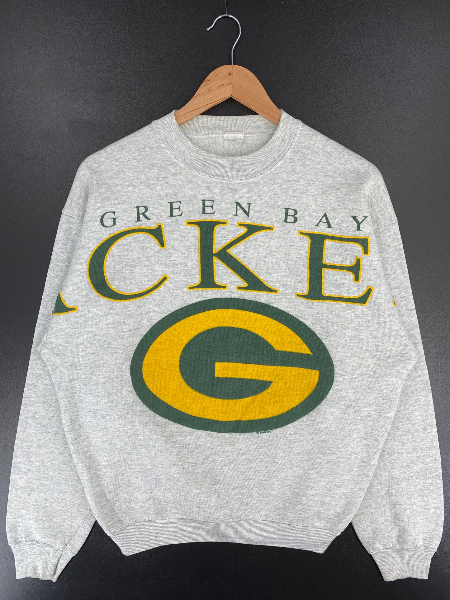 90’s GREEN BAY PACKERS Size Approx.L NFL Sweat-Shirt / E5957S