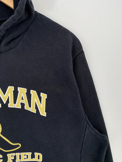 Vintage NIKE CULLMAN TRACK&FIELD Size L Vintage High School Hoodie Sweat-Shirt / A4568