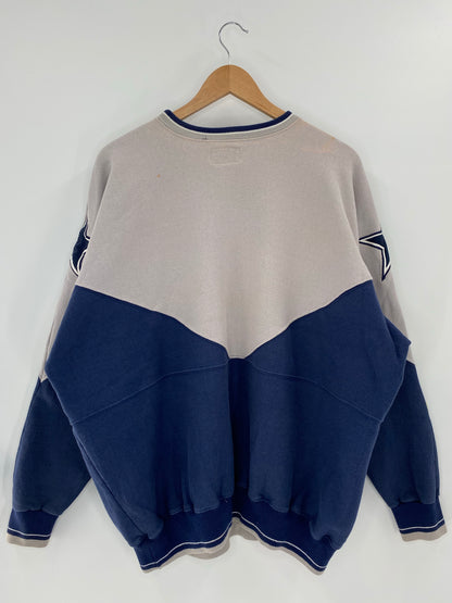 90’s DALLAS COWBOYS Made in USA Size XXL NFC Sweat Shirt / K5704